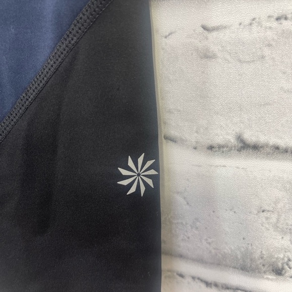 Athleta Sonar Colorblock Spliced Leggings Large - Picture 5 of 12